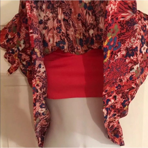 🆕 COTTON CANDY La Off Should Crop Top Bustier - Picture 4 of 7